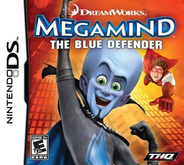 Megamind - The Blue Defender (USA) (En,Fr) box cover front